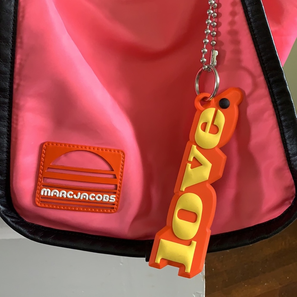 Marc Jacobs Hot Pink Nylon Love Tote Bag - Picture 10 of 10